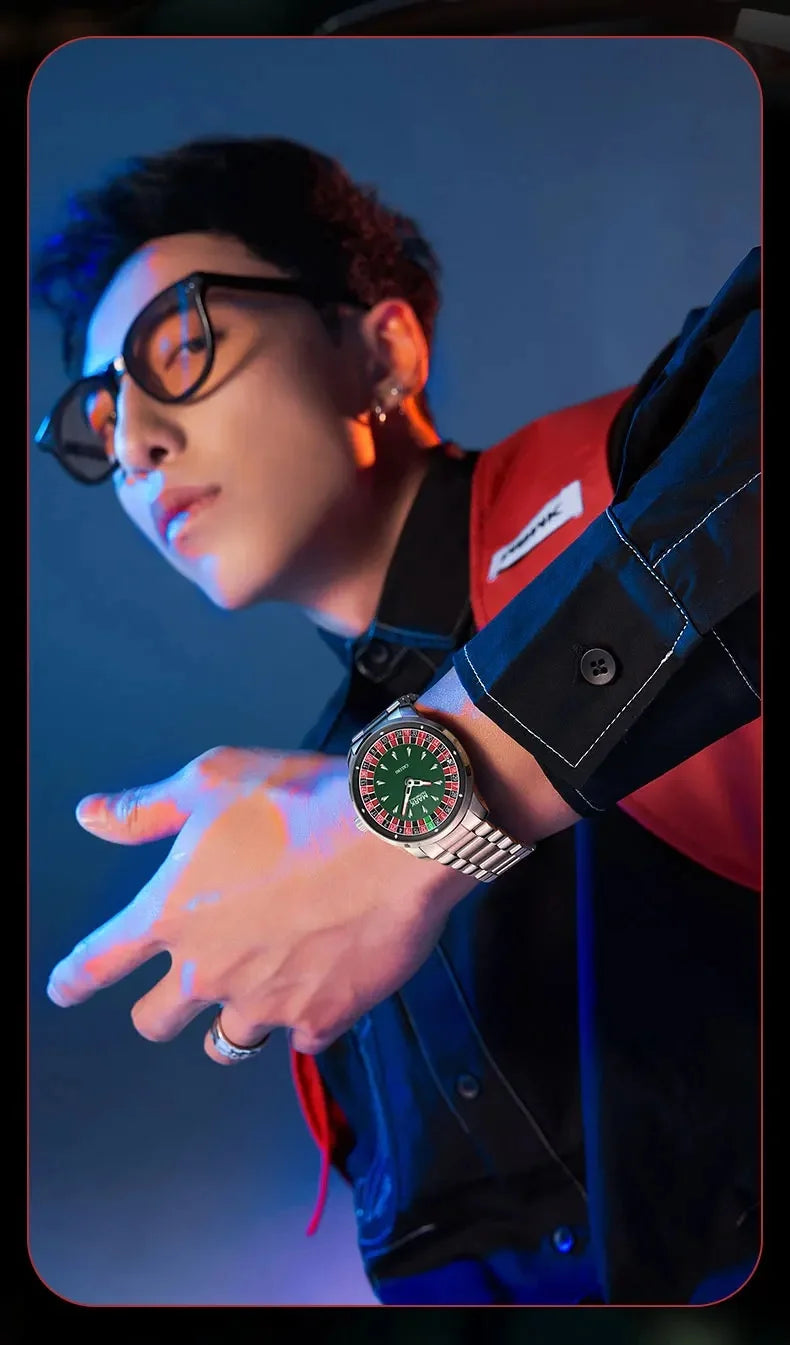 🎰SpinTime™ Casino Roulette Quartz Watch