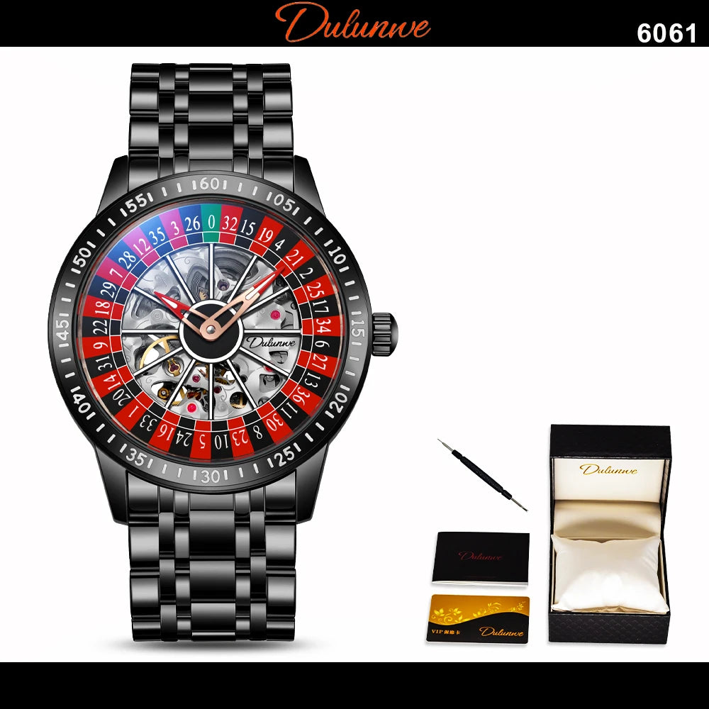 🎰 Roulette Automatic Mechanical Watch