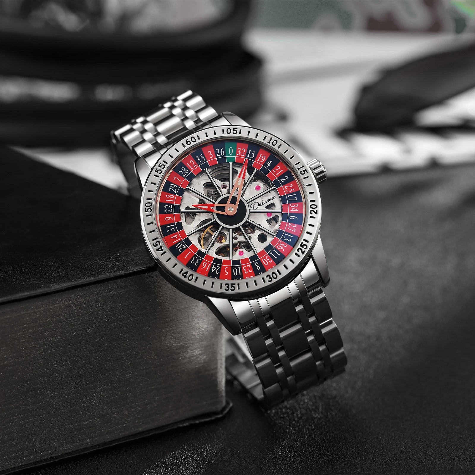 🎰 Roulette Automatic Mechanical Watch
