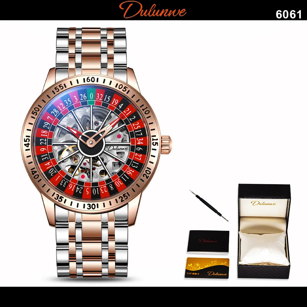 🎰 Roulette Automatic Mechanical Watch