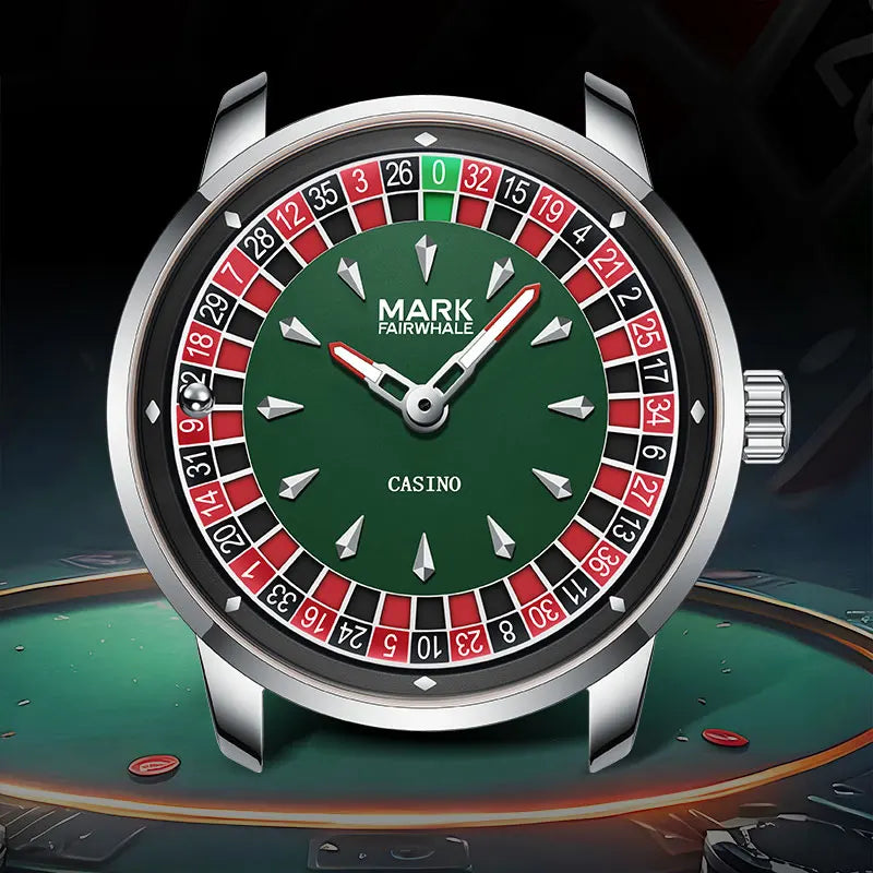 🎰SpinTime™ Casino Roulette Quartz Watch