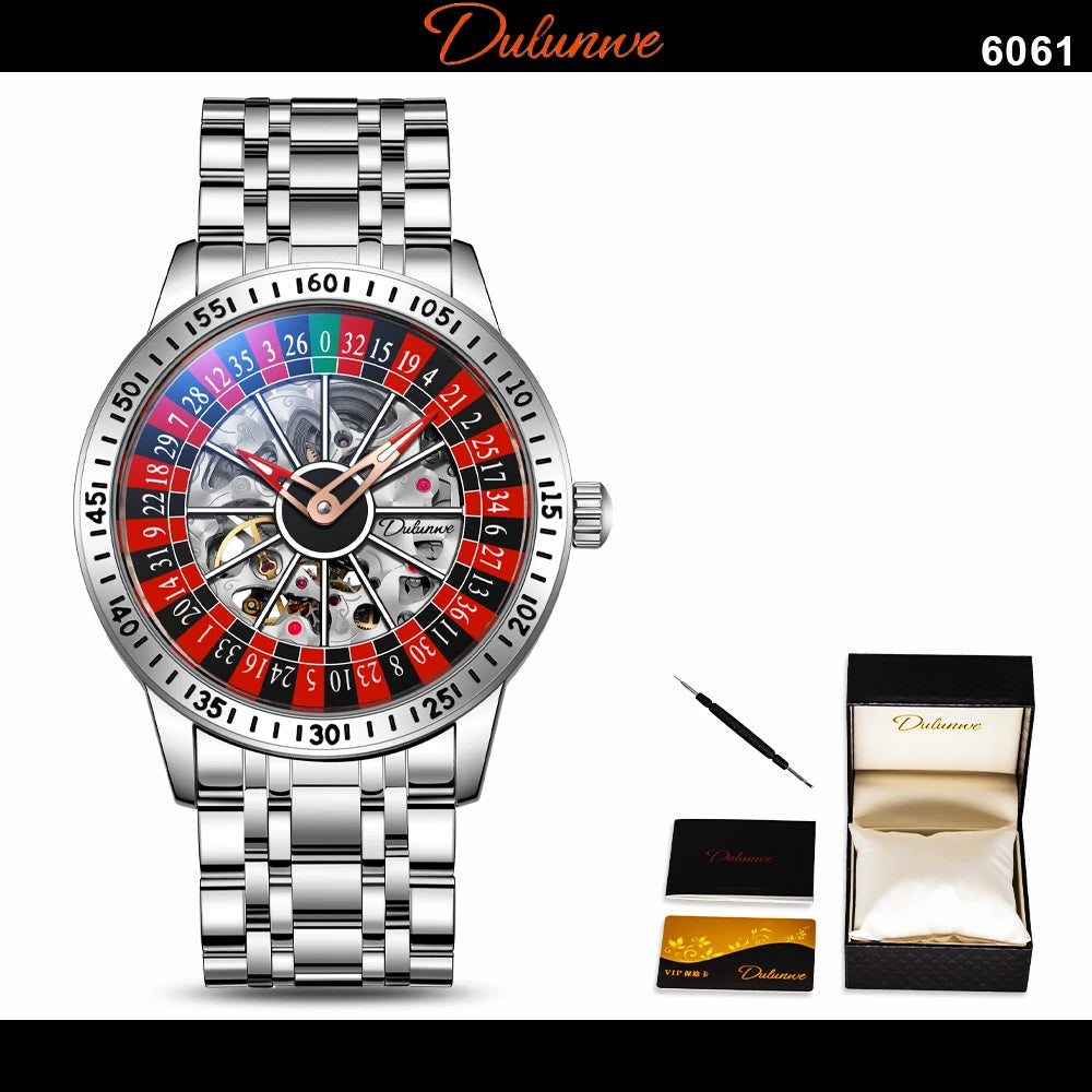 🎰 Roulette Automatic Mechanical Watch